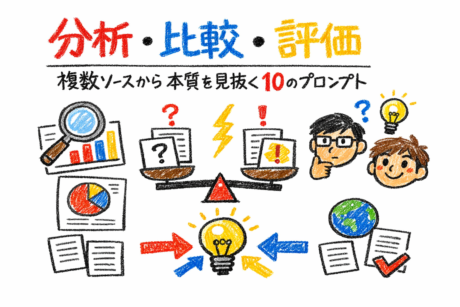 分析・比較・評価