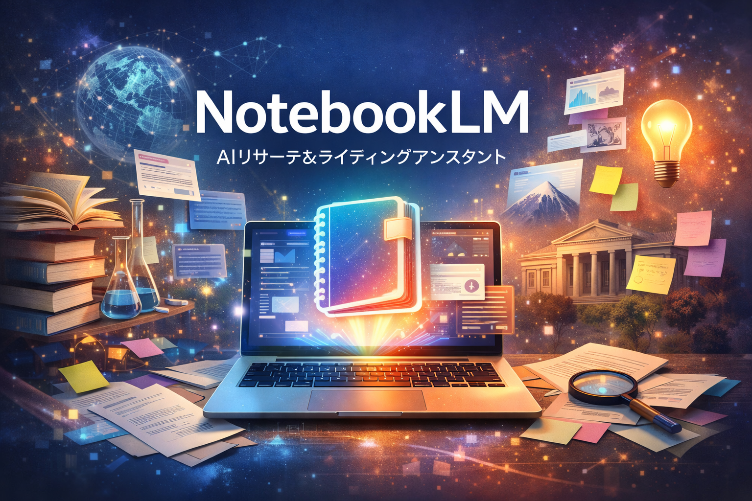 最近流行りのNotebookLMについて！