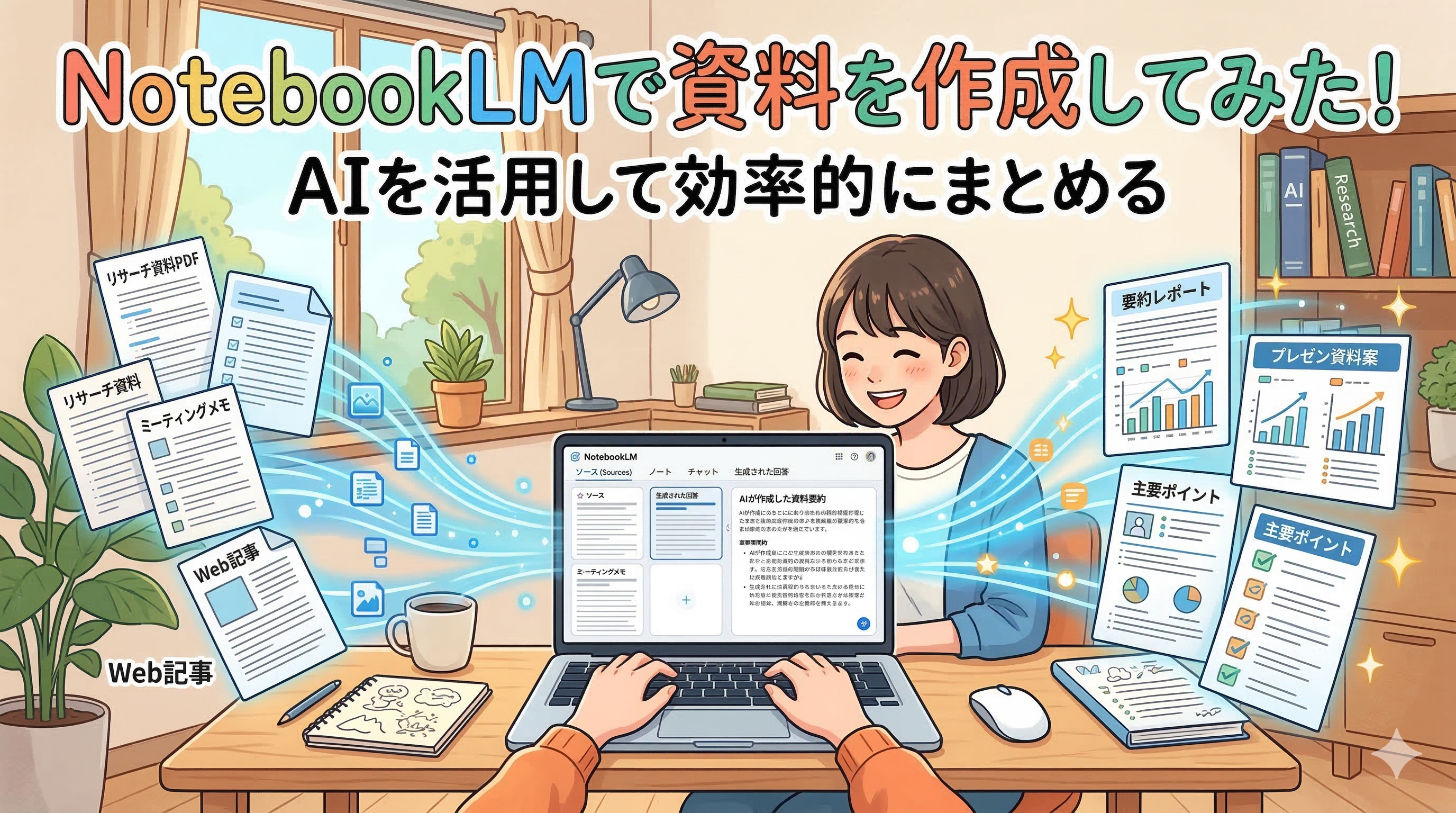 ワンクリックで資料作成！？